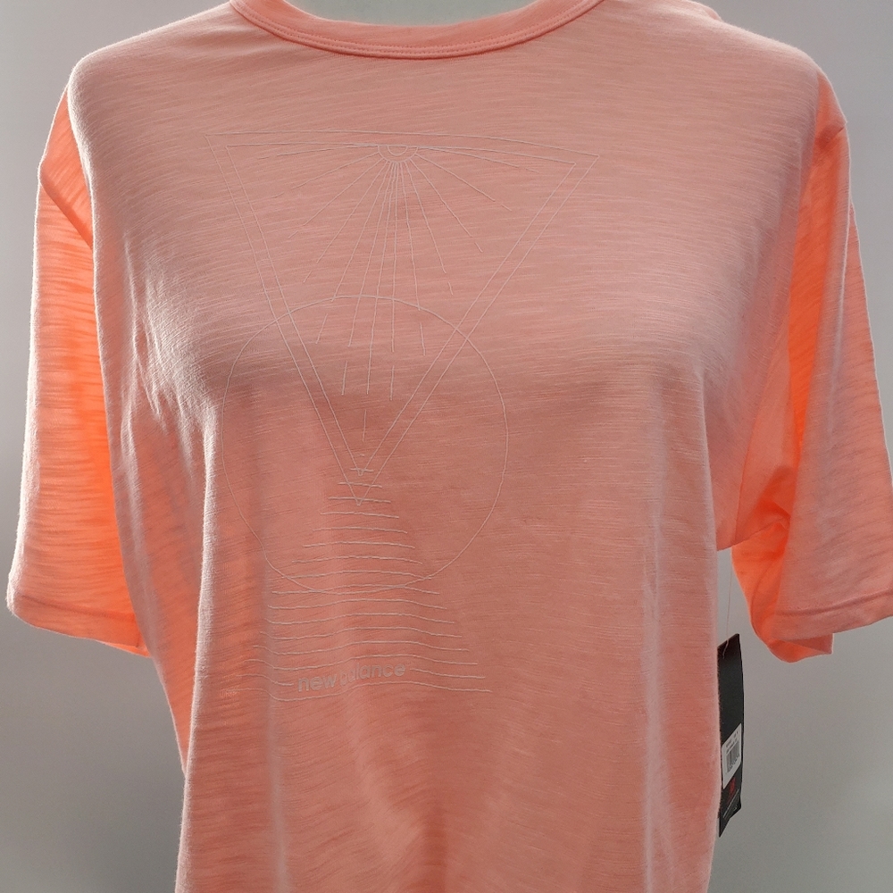 New Balance Crop Ringer Tee